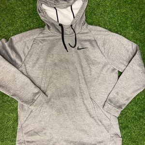 Grey Nike mens hoodie
